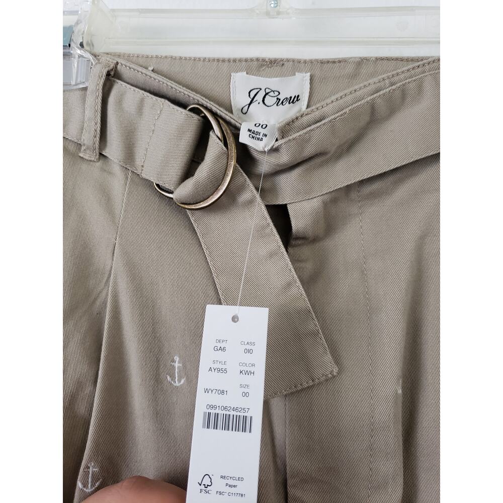 J. Crew D-Ring Short With Anchor Embroidery - Picture 5 of 7